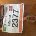 Medalje og løbenummer